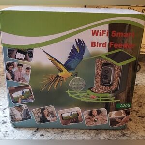 WiFi Smart Bird Feeder with Camera & Night Vision
